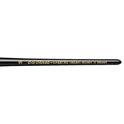 da Vinci Watercolor Series 10 Maestro Paint Brush, Round Kolinsky Red Sable, Size 9 - size: Size 9, style: Round Series 10