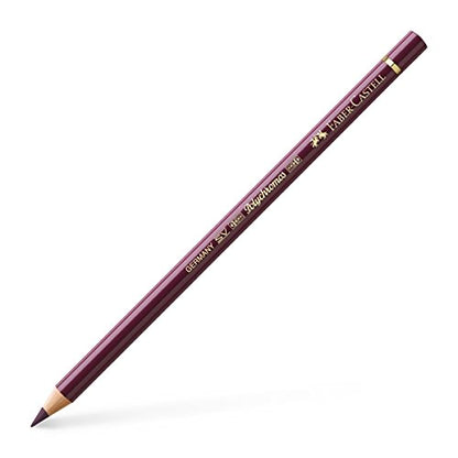 Faber-Castell Polychromos Artists' Single Pencil - Colour 194 Red-Violet - color: Red-violet