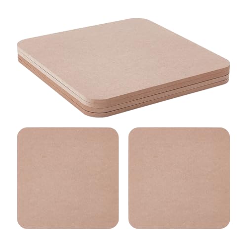 UNICRAFTALE 4Pcs Square Pottery Wheel Bat Ceramic Drying Slab 25cm Ceramic Clay Throwing Bats Pottery Bats for Pottery Wheel Portable Clay Wedging Board with Built for Clay Crafts Arts - size: 25cm long