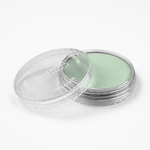 PanPastel Artist Pastels by GOLDEN, Chromium Oxide Green Tint, 2.44” / 62mm Pan Diameter, Professional Artist Pastels, Unique Pan Format (cake-like) - color: Chromium Oxide Green Tint, size: 1 Count (Pack of 1)