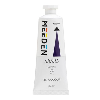 MEEDEN Artist Grade Oil Paint: Eggplant - 60ml/2oz Tube - Professional Art Paints for Canvas Painting - color: Eggplant, style: 60ml/2oz