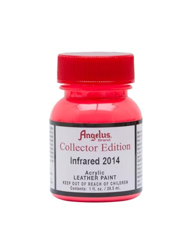 Angelus Collector Leather Paint 1oz Infrared 2014 - color: Infrared 2014