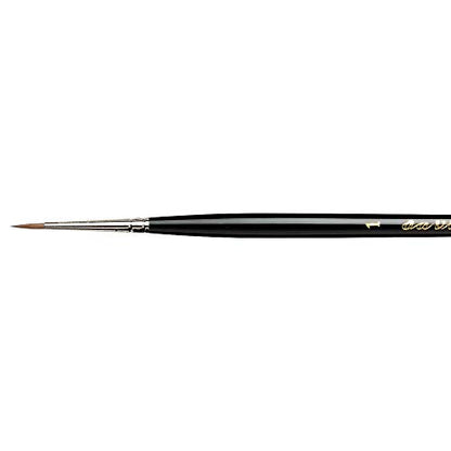 da Vinci Watercolor Maestro Series 10 Size 1 - Sharp Round - Maestro Kolinsky Red Sable - The Finest Kolinsky Available - Made in Germany - size: Size 1, style: Round Series 10