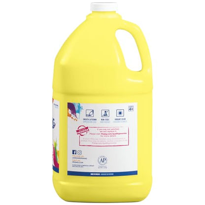 Prang Ready-to-Use Tempera Paint, Yellow, 1 Gal., 1 Count - color: Yellow