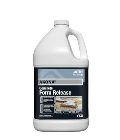 Concrete Form Release 1 Gallon, Release Agent for Molds, Spray Formula | Concrete & Cement Mold Release Spray, Agent for Easy Removal, Great for Forms, Oil, Liquid Release - size: 1 Gallon