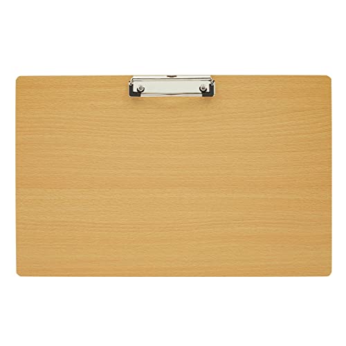 Juvale Wooden Clipboard - 11.5 x 17 in, Natural Wood - Lap Board & Lap Easel - Legal Size Clipboard for Forms - Portable Drawing Board - size: 11.5-x-17-inch