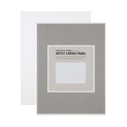 Creative Mark Cotton Canvas Panels 3x5" - 12 Pack - Professional Quality Fine Weave Acrylic Primed Artist Canvas Boards for Painting, Acrylics, Studios, & More - size: 3x5" - 12 Pack