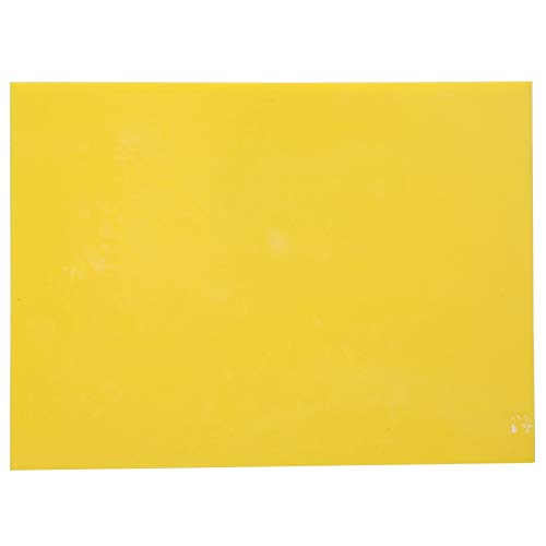 Yellow Rubber Carving Block for Custom Stamp Making Lightweight DIY Craft Mat Artists Teachers Enthusiasts - color: Yellow