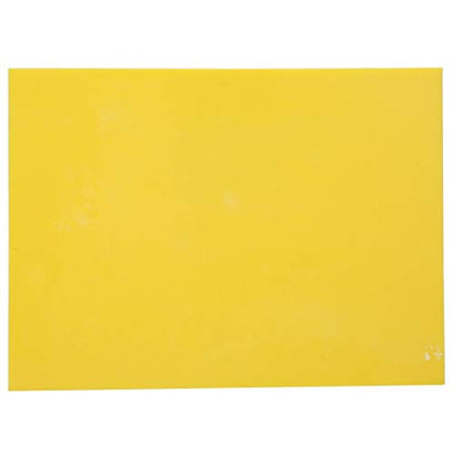 Yellow Rubber Carving Block for Custom Stamp Making Lightweight DIY Craft Mat Artists Teachers Enthusiasts - color: Yellow
