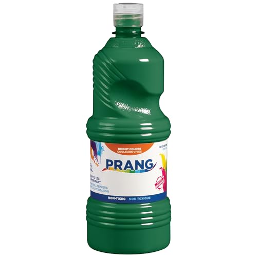 Prang Ready-to-Use Tempera Paint, Green, 32 Oz., 1 Count - color: Green