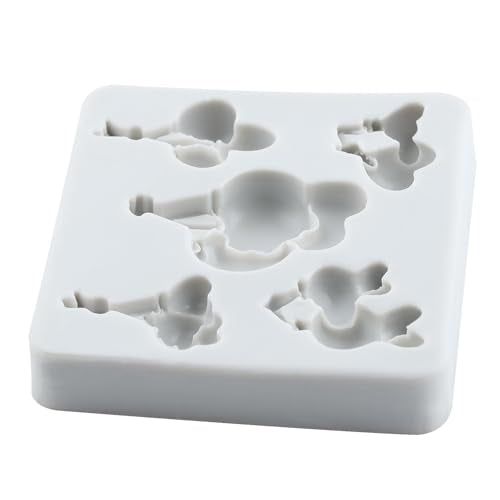 Heart Balloon Silicone Mold Balloon Polymer Clay Molds for DIY Crafts Epoxy Resin Casting Air Dry Polymer Clay Plaster Jewelry Making - color: Style C