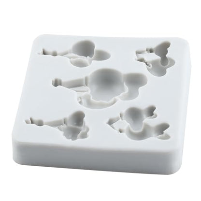 Heart Balloon Silicone Mold Balloon Polymer Clay Molds for DIY Crafts Epoxy Resin Casting Air Dry Polymer Clay Plaster Jewelry Making - color: Style C