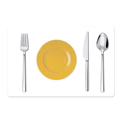 Silicone Placemats, Food-Grade Non-Slip Waterproof, Dining, Stain Resistant, Countertop Protector, Kitchen Counter Mat, Heat Resistant, Baking mat Dishwasher Safe (23.6"×15.7"-1pack, Translucent) - color: Translucent, size: 23.6"×15.7"-1pack