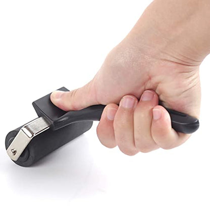 Falling in Art 2 Pack Rubber Roller Brayer for Crafting - Ink Roller Tool for Printmaking, Glue, Block, Wallpaper, Vinyl, Stamping, 2 Inches + 3 1/7 Inches - size: 2 Inches + 3 1/7 Inches, style: 2 Inches + 3 1/7 Inches