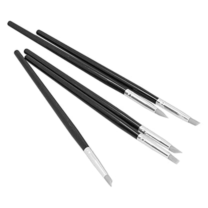 Clay Shaping Brush, Soft Silicone Clay Sculpting Tool, Color Shaper Silicone Sculpting Tool, Color Shaper and Flexible Convenient and Practical - color: Black S(300ml)