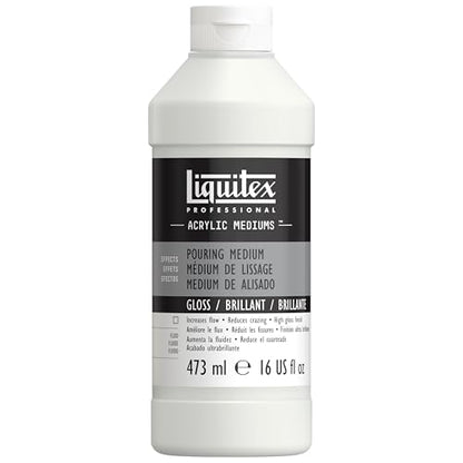 Liquitex Professional Effects Medium, 473ml (16-oz), Gloss Pouring Medium - color: Gloss, style: 16-oz