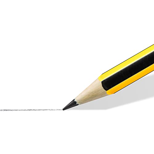 STAEDTLER 120-0 Noris Graphite Pencils - 2B (Box of 12), Black