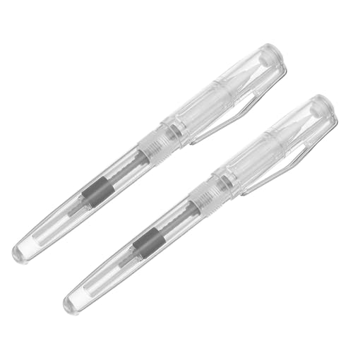 Operitacx Brush Pen Set Versatile Paper Compatibility 2pcs with Flexible Soft Nylon Brush Tip for Calligraphy Marker and Hand Lettering for Rice Paper for Mindful Writing Practice and Daily