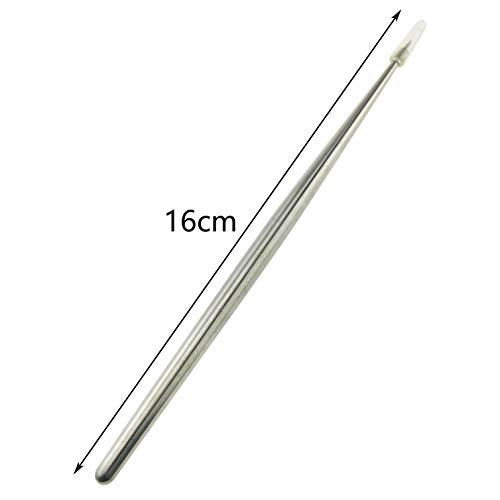 Tegg Ceramic Sculpting Set 2PCS Stainless Steel Pins Needles Detail Tool for Pottery Modeling Carving Clay