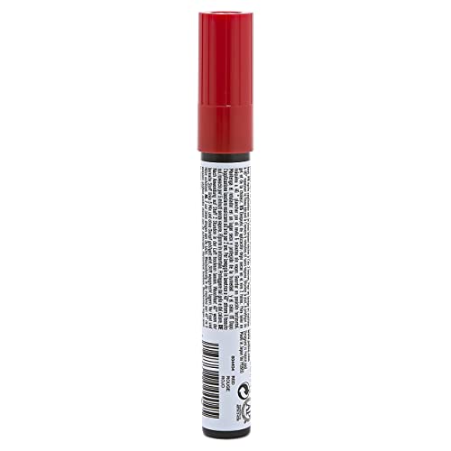 Pebeo 7A Marter Fabric Marker, 4 mm, Red - color: Red