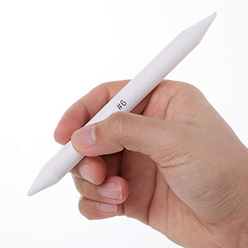 Mr. Pen - 14 Pack of Blending Stumps, Art Eraser, Blending Sticks for Drawing, Shading Pencils for Sketching | Tortillions Paper Art Blenders with Sandpaper Sharpeners & Kneaded Eraser for Beginner Art, Paper Stumps for Shading - size: 14 Pack