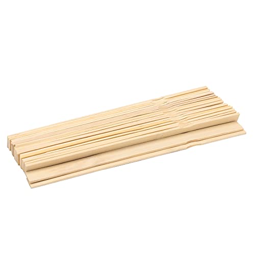 ZOENHOU 200 PCS 10 Inch Paint Sticks, Premium Wooden Paint Stir Waxing Sticks for Crafts Crafting Resin Craft Wood Crafts Paddle Hobby Projects Garden Marker - size: 200PCS 10 Inch