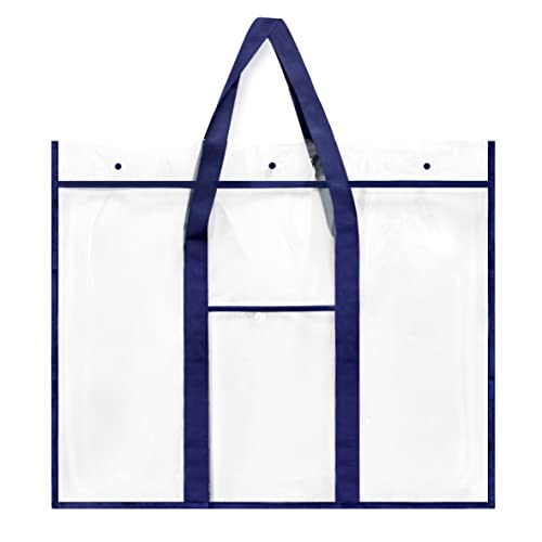 Bulletin Board Poster Art PVC Storage Pocket Chart with Accessories’ Pocket (30.5" x 24.8") - size: 30.5" x 24.8"
