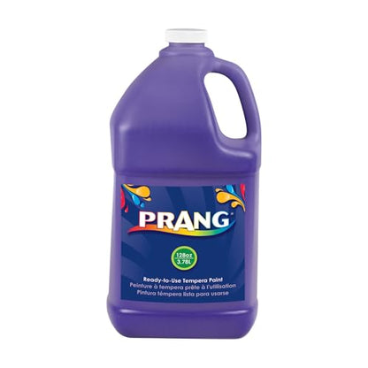 Prang Ready-to-Use Tempera Paint, Violet, 1 Gal., 1 Count - color: Violet