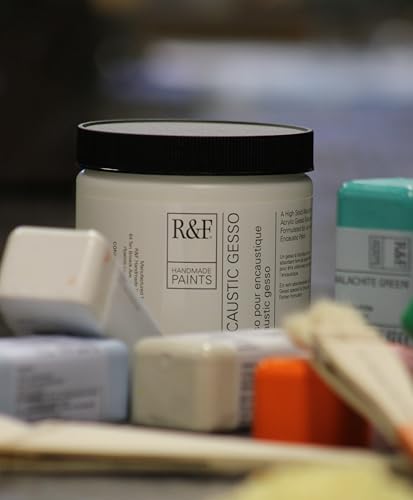 R&F Handmade Paints Encaustic Gesso, 16-Ounce