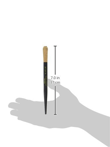 Koh-I-Noor Wooden Pen Holder with Cork Grip, For Drafting and Drawing, Black, 1 Each (127N.BLA) (Pack of 2) - size: 1 Count (Pack of 2), style: With Cork Grip