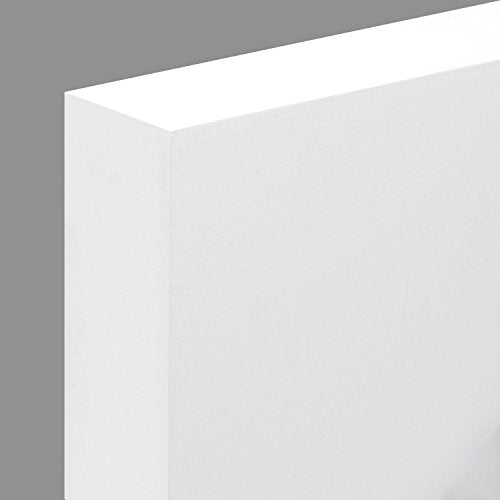 Ampersand Art Supply Primed Smooth Artist Panel | 5" x 5" | 1-1/2" Cradled Profile | Gessoed Wood Painting Panel for Oil, Acrylic & Mixed Media | Canvas Board & Wood Panel Alternative - color: 1-1/2" Cradled Profile, size: 5" x 5"