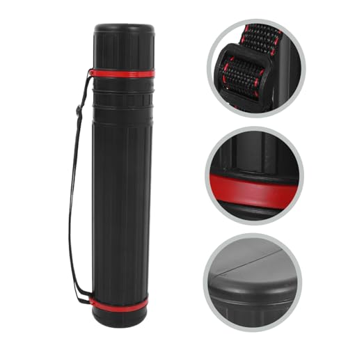 VILLCASE Telescoping Poster Tube Plastic Storage for Mailing and Protecting Artwork for Posters Documents and Drawing Tools