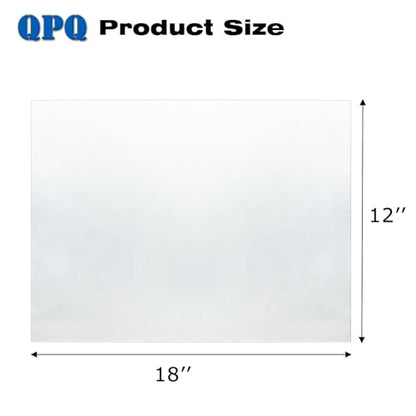 7-Pack Quilting Template Plastic Sheets Translucent, 12x18 Inch Sewing Templates Material for Quilting Patterns Templates, Plastic Quilting Templates for Cutting Patterns