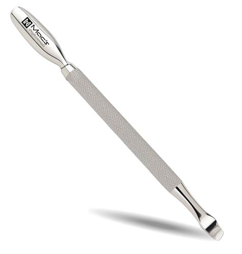 cuticle pusher – (A6) cuticle pusher tool Stainless Steel Nail Care Tool for Manicure & Pedicure – Dual End Nail Cleaner, Cuticle Remover, Cuticle Trimmer, Cuticle Scraper, for Home & Salon - size: A3
