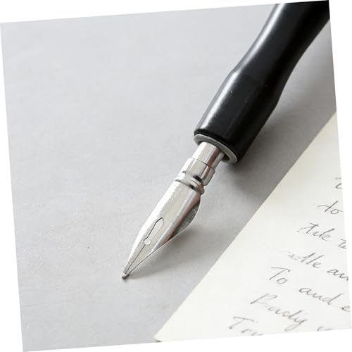 NUOBESTY 2 Sets Comic Dip Pens with Plastic Holders and Stainless Steel Nibs for Manga Drawing, Calligraphy, and Art Writing