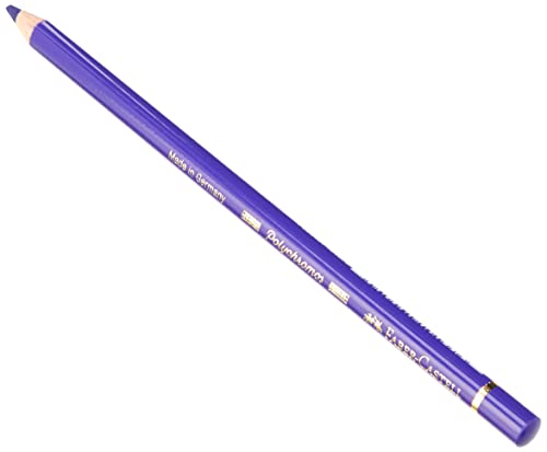 Faber-Castell Polychromos Artists' Single Pencil - Colour 137 Blue Violet - color: Blue Violet