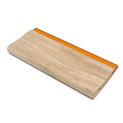 Silk Stencil Screen Printing Squeegee Wood Screen Ink Scraper (13 inch (33cm) Oiliness Squeegee - 75 Durometer) - size: 13 inch (33cm) Oiliness Squeegee - 75 durometer