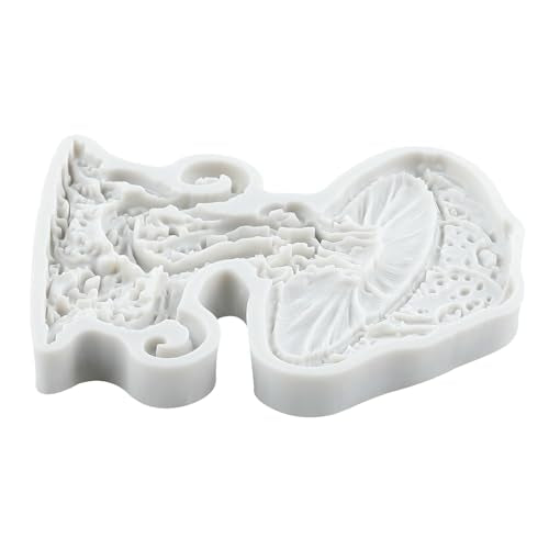 Mushroom Polymer Clay Silicone Mold for DIY Crafts Epoxy Resin Casting Air Dry Polymer Clay Plaster Jewelry Making - color: Style F