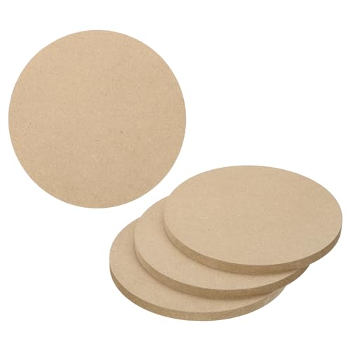 MECCANIXITY 6 Pcs Clay Wedging Board for Pottery, 5.9 Inch Round Pottery Wheel Bats 9mm Thick Clay Mat Ceramic Drying Slab for Ceramics Making - size: 5.9 Inch