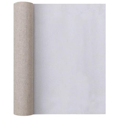 Linen Blend Canvas Roll 28 cm 1M/roll Primed for Acrylic Oil Painting