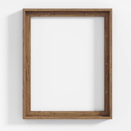 Venusmiles Canvas Frame 16x20 Frame for Canvas Painting Floating for 1" Deep, Floater for Canvas Artist Panel Oil Painting Wall Art Décor, Vertical or Horizontal Picture Wall Decor, Natural - color: Natural, size: 16x20, 1P