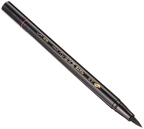 Pentel Arts Duo Point Flex Double Ended Brush, Black Ink, 1-Pack Carded (SFW34BPA)