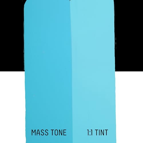 Liquitex Professional Acrylic Gouache, 2-oz (59ml) Bottle, Light Blue Permanent - color: Light Blue Permanent