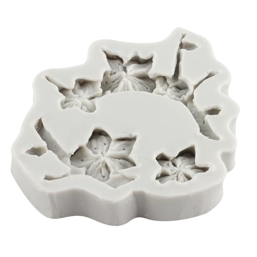 Plum Blossom Polymer Clay Molds Plum Blossom Branch Silicone Mold for DIY Crafts Epoxy Resin Casting Air Dry Polymer Clay Plaster Jewelry Making - color: Style D