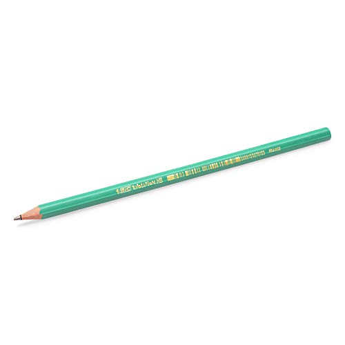Bic Evolution Original Pencils - Pack of 10 - All-Purpose, Extra- Resistant Erasable Pencils for Easy Drawing and Writing, black - size: 10 Count (Pack of 1)