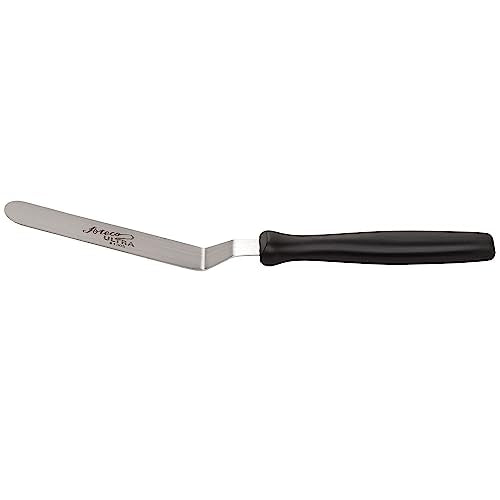 Ateco Ultra Offset Spatula with 4.25" x 0.75" Stainless Steel Blade, 4½", Silver - style: Offset - 4.25"