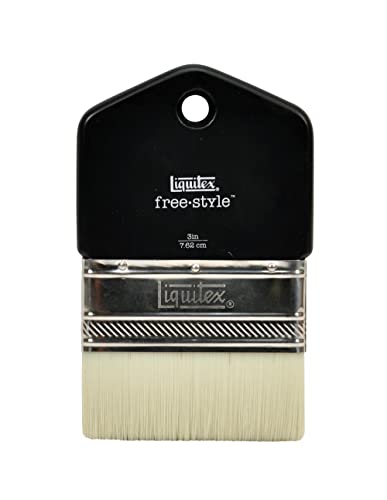 Liquitex Free Style Large Scale Paddle Brush, 3" - size: 3", style: Free Style Large Scale Paddle