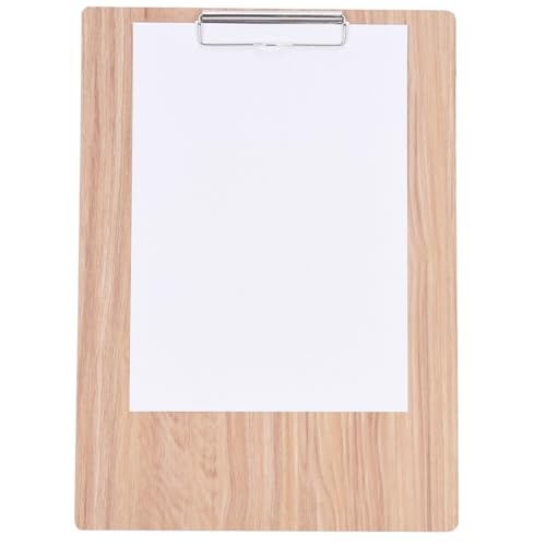 Artist Sketch Board, 8K Wooden Water Proof Sketching Clipboard Student Travel Art Drawing Writing Board with Metal Clip for Classroom Studio or Field Use