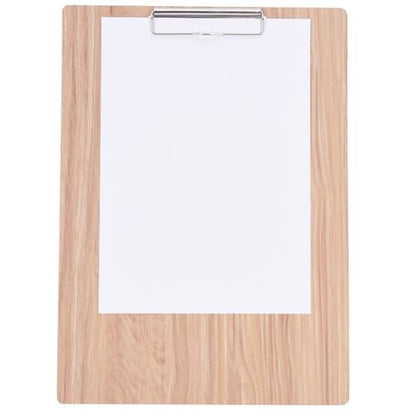 Artist Sketch Board, 8K Wooden Water Proof Sketching Clipboard Student Travel Art Drawing Writing Board with Metal Clip for Classroom Studio or Field Use