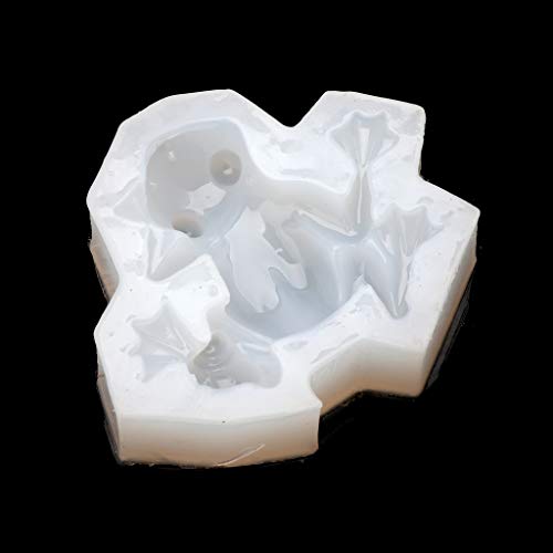 for Frog Shaped Animal Pendant Luggage Keychain Silicone Mold for Cake Decor Crystal Trinket Pendant Mold
